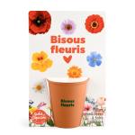 Radis et Capucine - Kit jardinage - Fleurs Mellifères - Bisous Fleuris - PACKAGING_RECTO